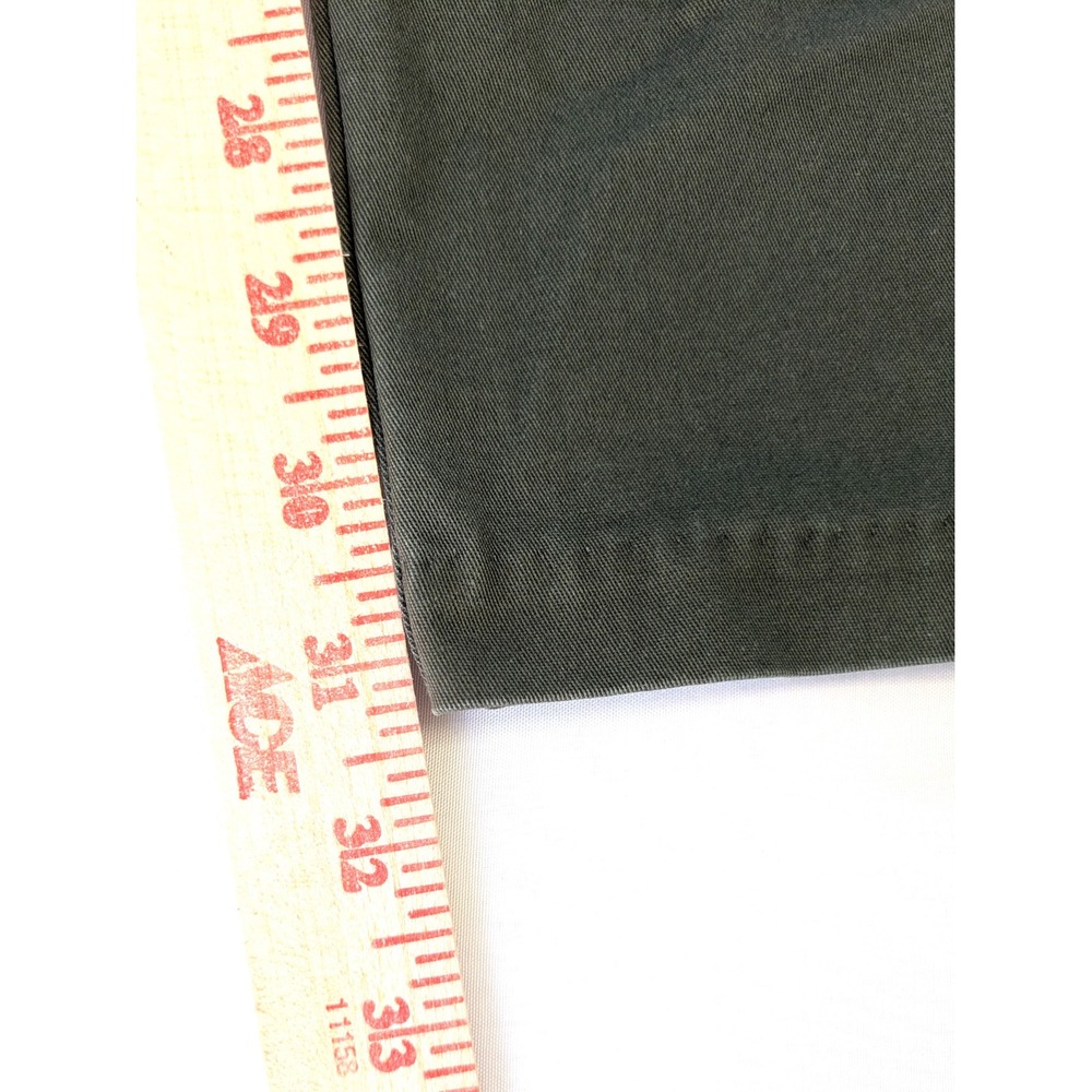 Lee Wrinkle Free Olive Green Straight Leg Chino Pants Womens 16 Medium 104637534 - Picture 6 of 6